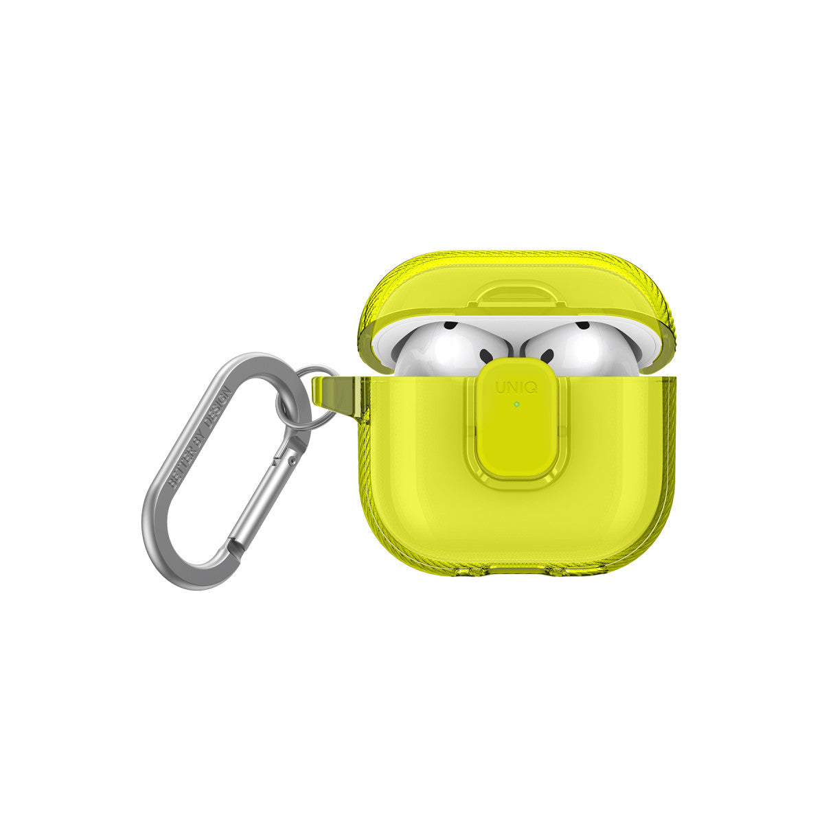 Uniq Apple Airpods 4 (4.nesil) Glase Pro Kilitli Kılıf